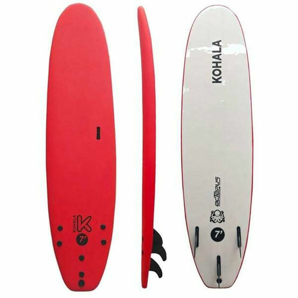 planche de surf Soft 7' Rouge Rigide
