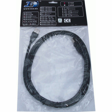 Kabel OTG USB 2.0 Micro 3GO 1.8m USB 2.0 A/B (1,8 m) Črna