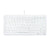 Washable Disinfectable Reduced-size Keyboard Active Key FTRTUS0301 USB Backlighted White