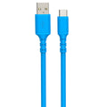 USB A zu USB-C-Kabel DCU Blau 1 m