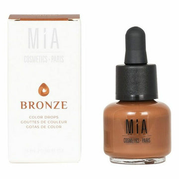 Base de maquillage liquide Mia Cosmetics Paris 0709 Bronze 15 ml