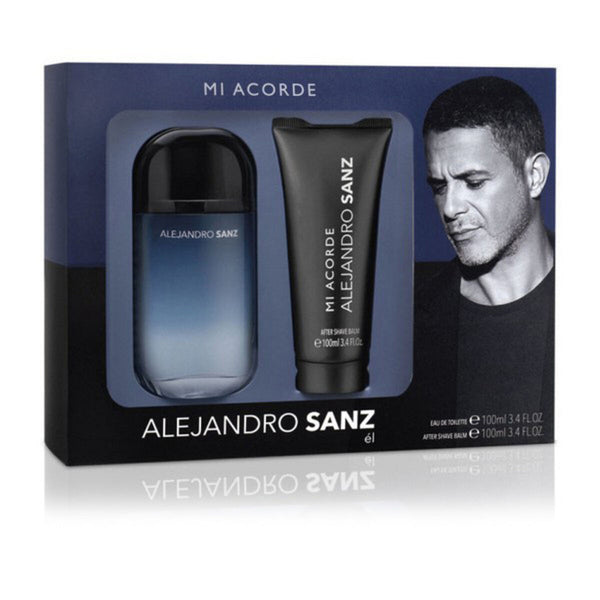Moški parfumski set Mi Acorde Alejandro Sanz EDT (2 pcs)