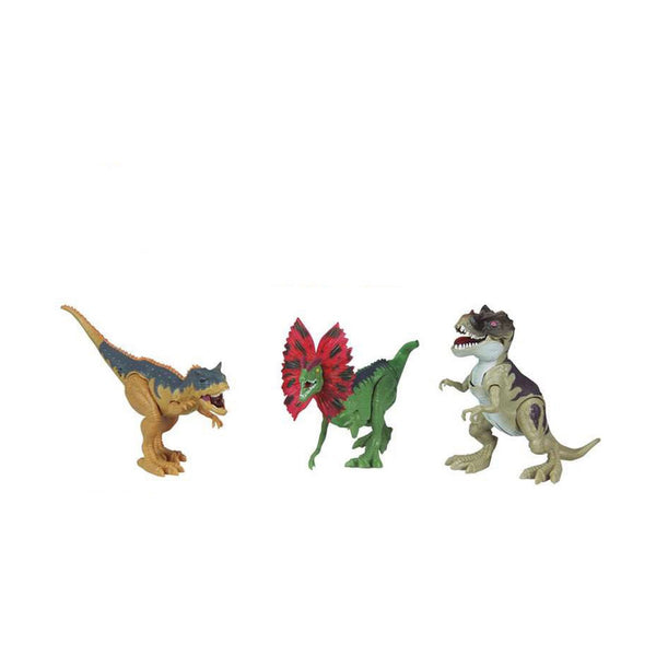 Set Dinosauri Suono Luci 3 Pezzi