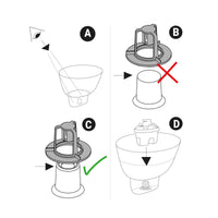 Filtre pour Carafe Filtrante TM Electron 2 Unités 150 l