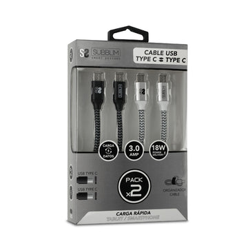 Kabel USB-C Subblim SUB-CAB-4CC001