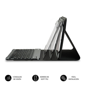 Tablet and Keyboard Case Subblim KEYTAB PRO 10.1" Bluetooth Black