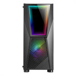 ATX Semi-tower Box Mars Gaming MC777 LED RGB Black