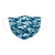 Hygienic Reusable Fabric Mask Children's Blue Camouflage