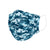 Hygienic Reusable Fabric Mask Children's Blue Camouflage