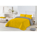 Duvet Naturals Colors 300 gsm Grey Mustard (240 x 260 cm) (Double)