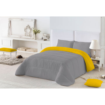 Duvet Naturals Colors 300 gsm Grey Mustard (240 x 260 cm) (Double)