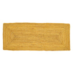 Carpet Yellow Jute 170 x 70 cm