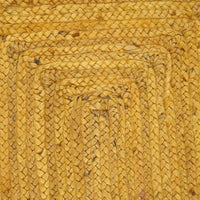 Carpet Yellow Jute 170 x 70 cm