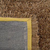 Carpet 80 x 150 cm Brown Polyester