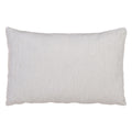 Cushion Polyester Light grey Acrylic 60 x 40 cm