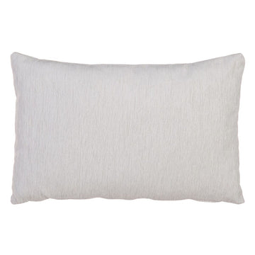 Cushion Polyester Light grey Acrylic 60 x 40 cm