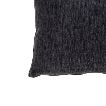 Cushion Polyester Dark grey Acrylic 60 x 40 cm
