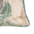 Coussin Polyester Lin Vert Oiseau 45 x 30 cm
