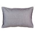 Coussin Polyester Gris clair 45 x 30 cm