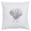 Coussin 45 x 45 cm 100 % coton Coquillages
