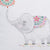 Cushion Children's Elephant 45 x 45 cm 100% cotton