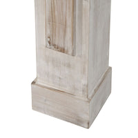 Façades de cheminée Bois d'épicéa Bois MDF 116 x 20 x 102 cm