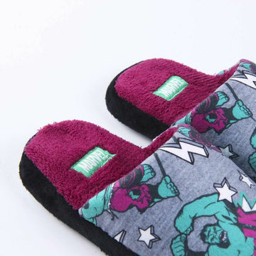 House Slippers The Avengers Grey