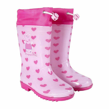 Bottes en Caoutchouc pour Enfants Peppa Pig Rose