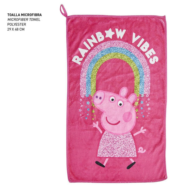 Toaletna torbica z dodatki Peppa Pig 4 Kosi Fuksija (23 x 16 x 7 cm)