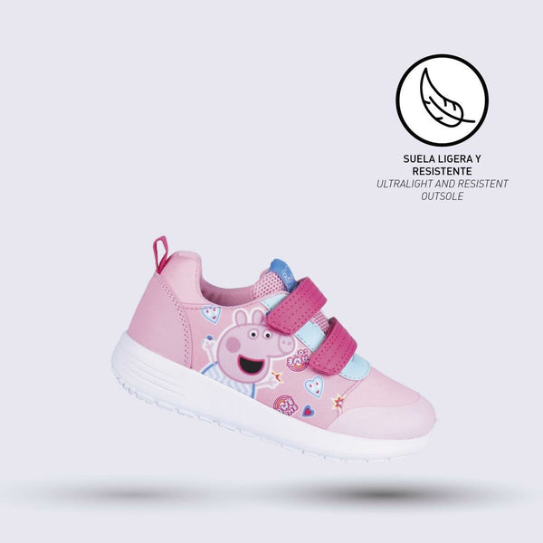 Chaussures de Sport pour Enfants Peppa Pig Rose