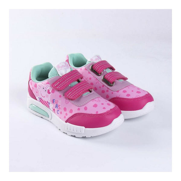 Scarpe Casual con LED Peppa Pig Rosa