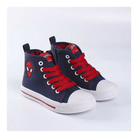 Stivali Casual per Bambini Spiderman Azzurro