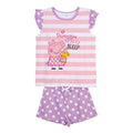 Summer Pyjama Peppa Pig Purple Pink