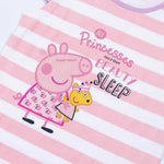 Sommer-Schlafanzug Peppa Pig Lila Rosa