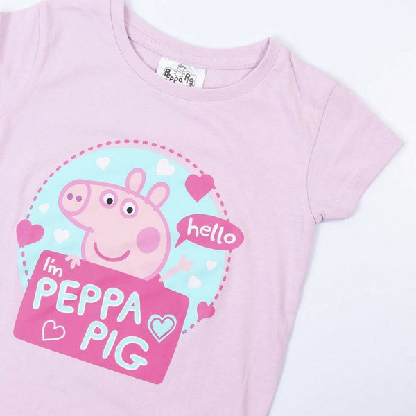 Summer Pyjama Peppa Pig Pink