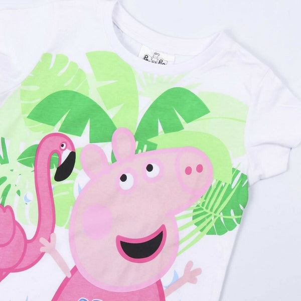 Set di Indumenti Peppa Pig Azzurro Bianco