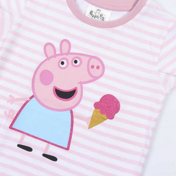 Kurzarm-T-Shirt für Kinder Peppa Pig Rosa