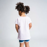 Maglia a Maniche Corte per Bambini Peppa Pig Rosa