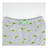 Summer Pyjama The Mandalorian Children's Green Light Green