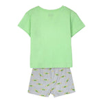 Summer Pyjama The Mandalorian Children's Green Light Green