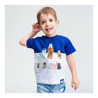 Kurzarm-T-Shirt für Kinder Star Wars 2 Stück Grau