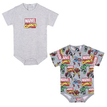 Body Marvel 2 Unités Gris