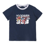 Child's Short Sleeve T-Shirt Marvel 2 Units Grey