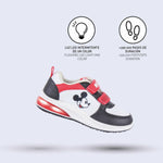 Scarpe Sportive con LED Mickey Mouse Grigio