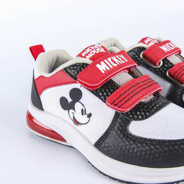 Turnschuhe mit LED Mickey Mouse Grau