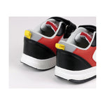 Scarpe Sportive per Bambini Mickey Mouse Nero Rosso