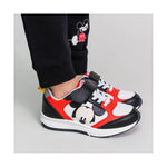 Chaussures de Sport pour Enfants Mickey Mouse Noir Rouge