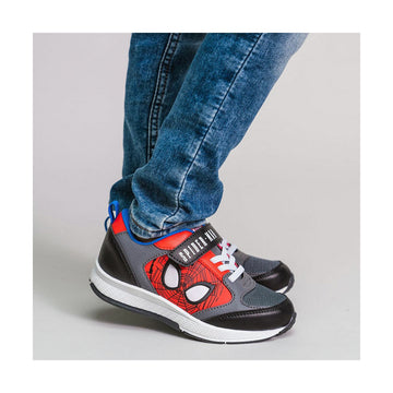 Scarpe Sportive per Bambini Spiderman Grigio Rosso