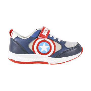 Chaussures de Sport pour Enfants The Avengers Bleu Rouge Gris