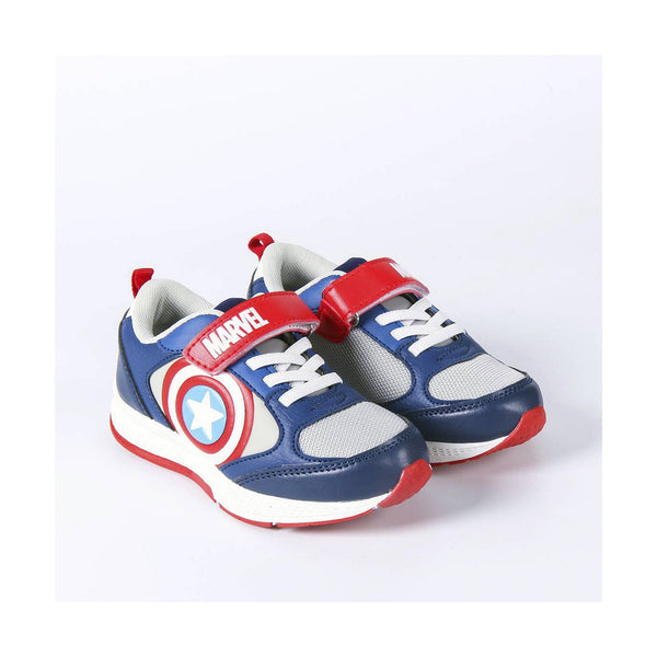 Chaussures de Sport pour Enfants The Avengers Bleu Rouge Gris